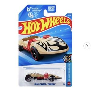 Braille Racer - Twin Mill Hot Wheels Car